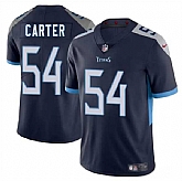 Men & Women & Youth Tennessee Titans #54 Lorenzo Carter Navy 2025 Vapor Untouchable Stitched Jersey,baseball caps,new era cap wholesale,wholesale hats